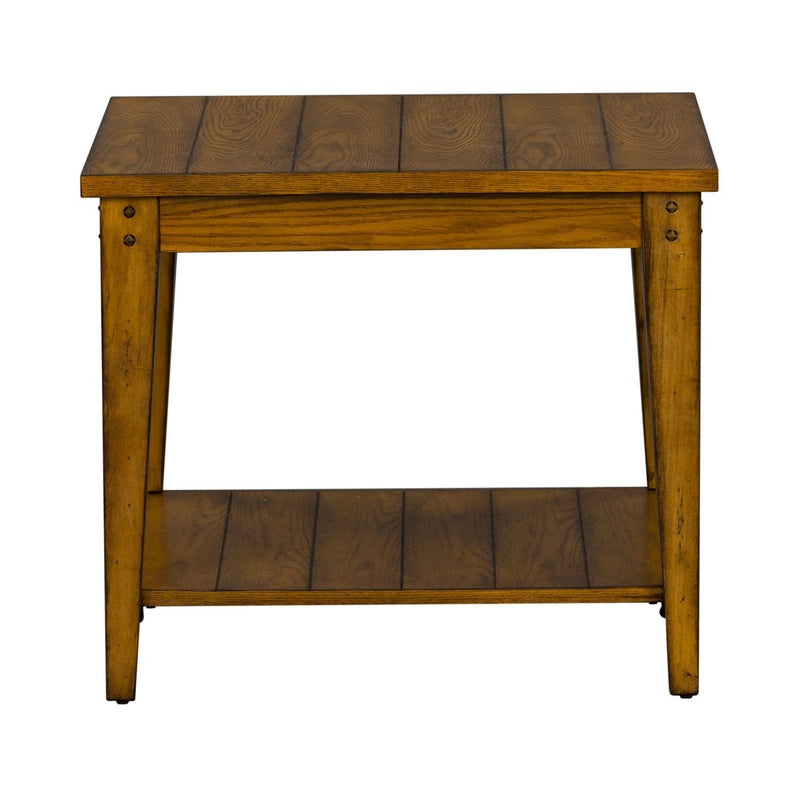 Lake House Square Lamp Table