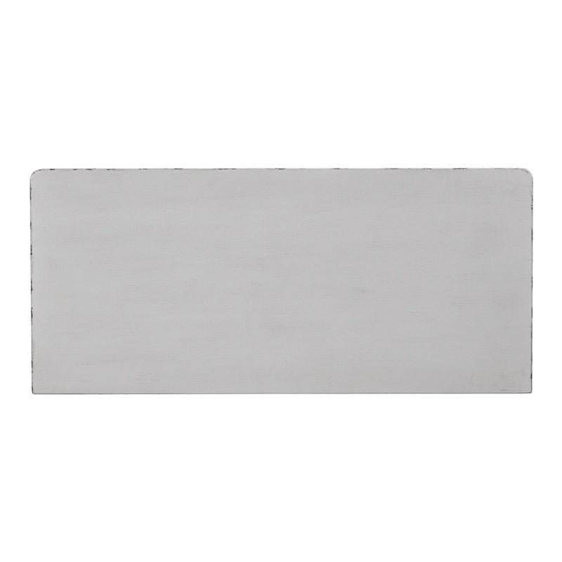 Backroads Drawer Chest in Weathered White/Parchment Brown