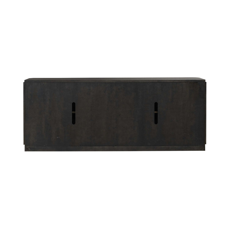 City View 82 Inch TV Console in Coffee Bean