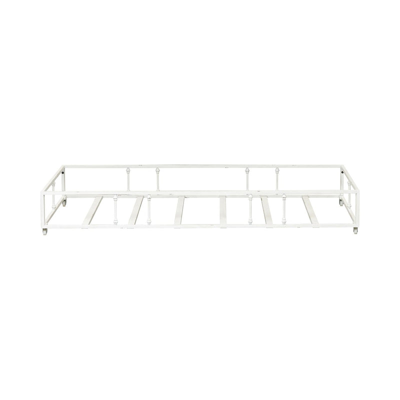 Vintage Series Twin Metal Trundle in Antique White