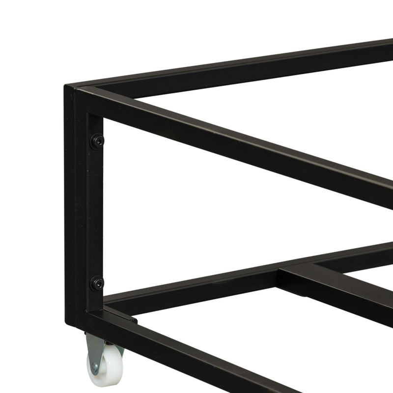 Vintage Series Twin Metal Trundle in Black