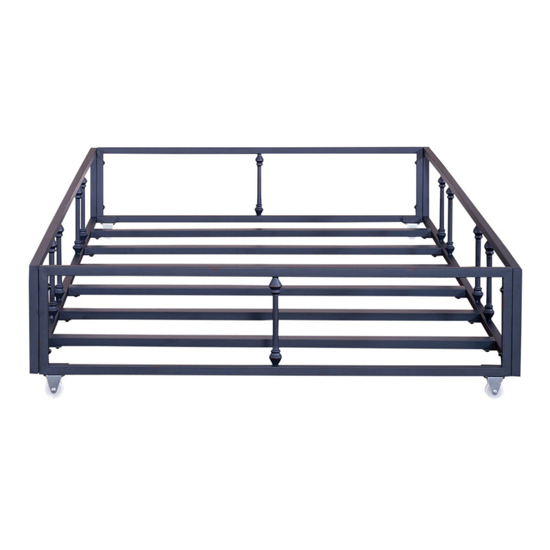 Vintage Series Twin Metal Trundle in Navy