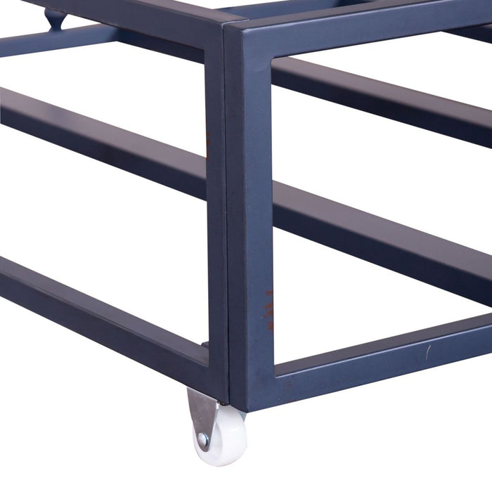 Liberty Furniture Vintage Series Twin Metal Trundle in Navy