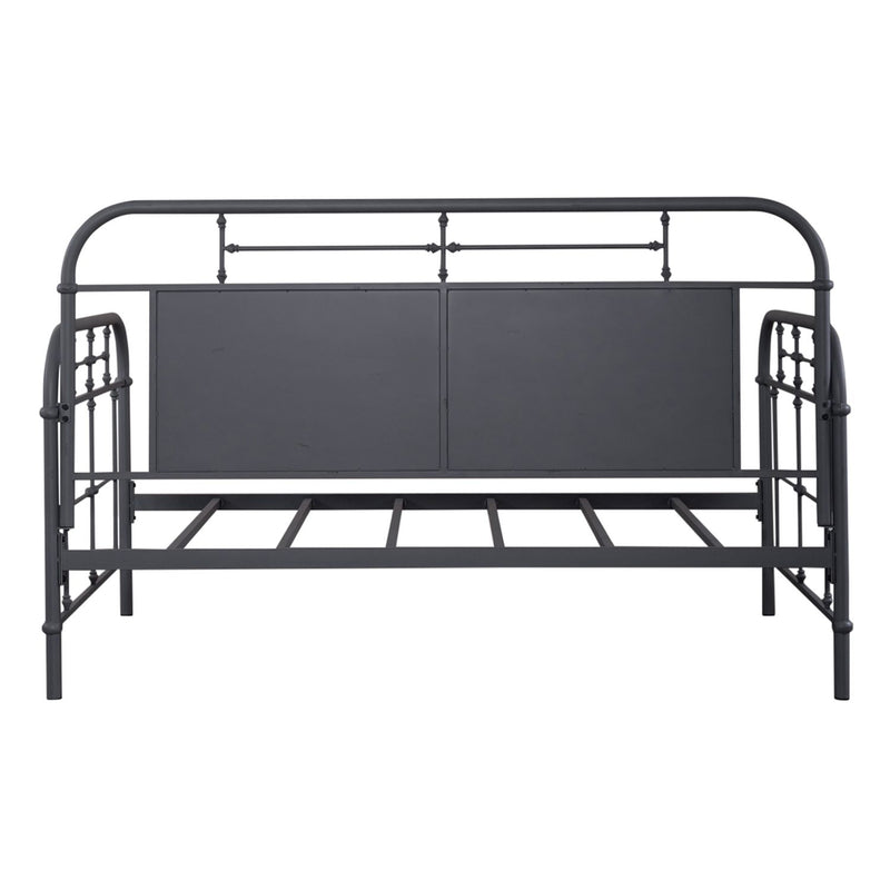 Vintage Series Twin Metal Bed in Navy