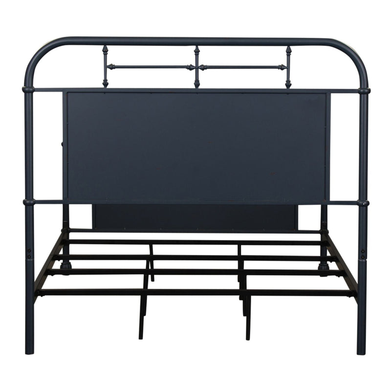 Vintage Series Full Metal Bed in Navy