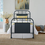 Vintage Series Full Metal Bed in Navy image