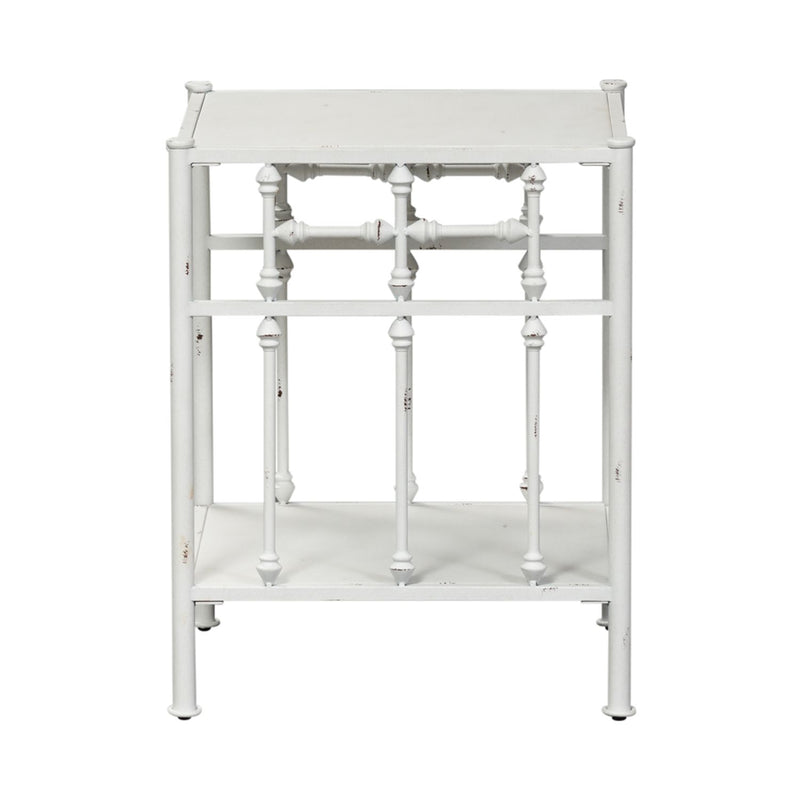 Vintage Series Open Nightstand in Antique White