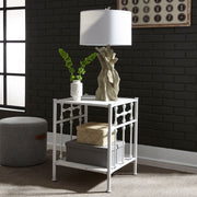 Vintage Series Open Nightstand in Antique White image