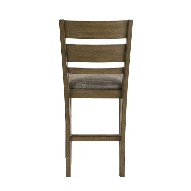Brook Bay Slat Back Uph Counter Chair (RTA)
