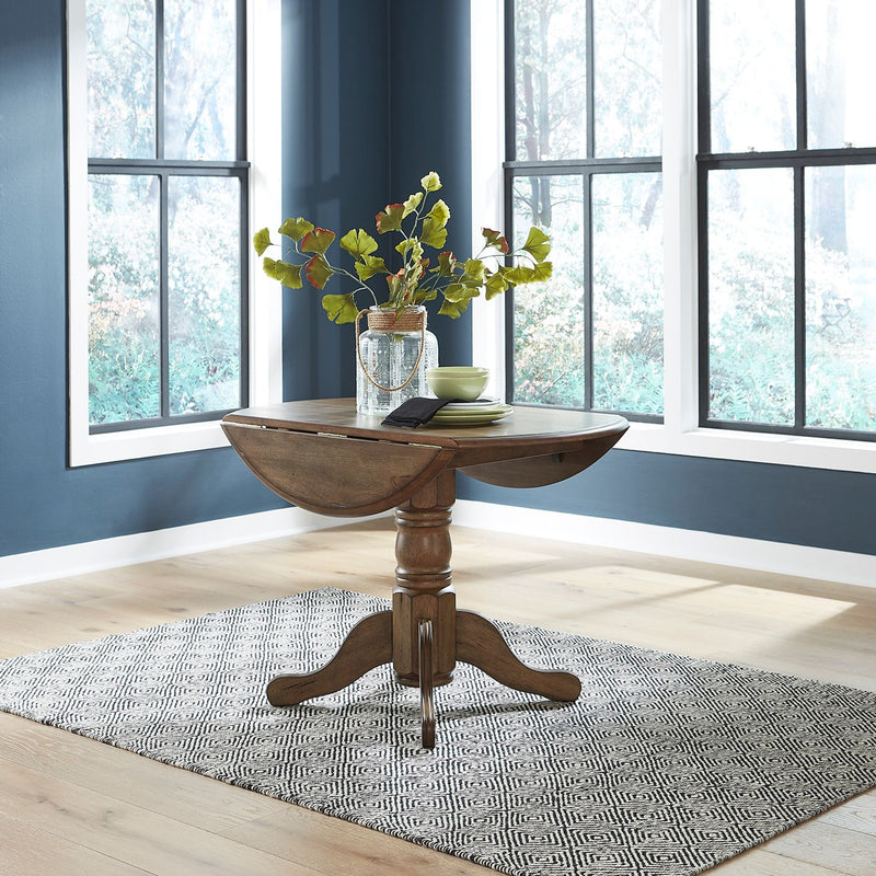 Carolina Crossing Drop Leaf Table Set
