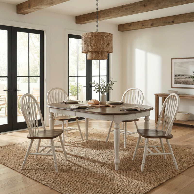 Carolina Crossing 5 Piece Leg Table Set image