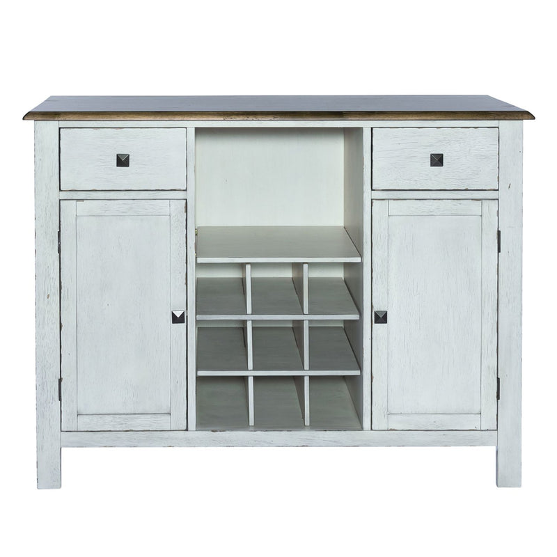 Carolina Crossing Server in White