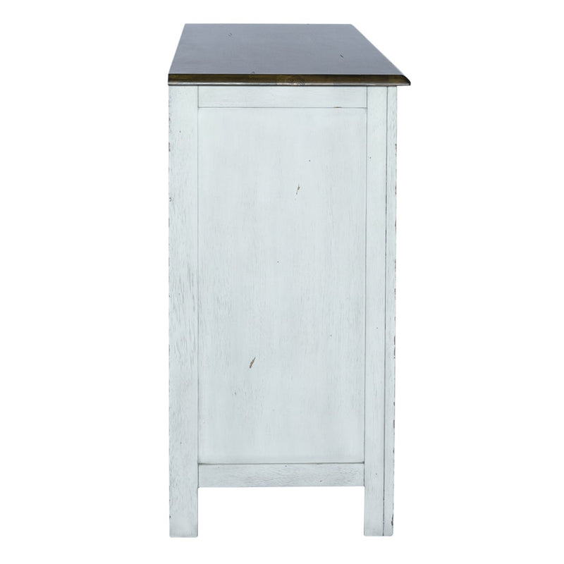 Carolina Crossing Server in White