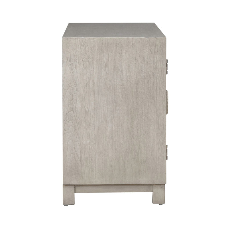 Sundance 2 Door Accent Cabinet in Antique Linen