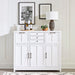 Liberty Furniture Capeside Cottage Buffet in Porcelain White image