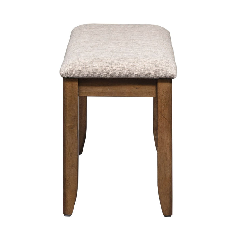 Santa Rosa II Upholstered Bench in Antique Honey