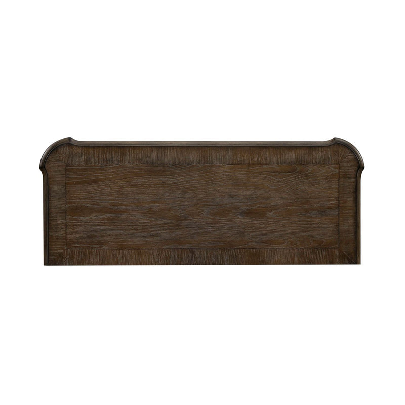 Magnolia Manor Accent Cabinet in Antique White & Weathered Bark EST SHIP TIME APPX 4 WEEKS