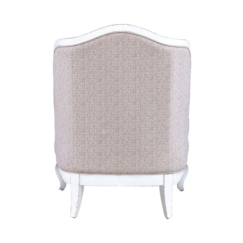 Magnolia Manor Upholstered Accent Chair in Antique White