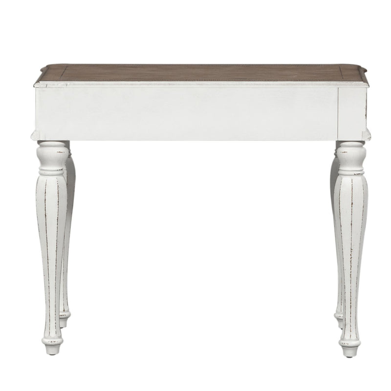 Magnolia Manor Accent Vanity Desk in Antique White