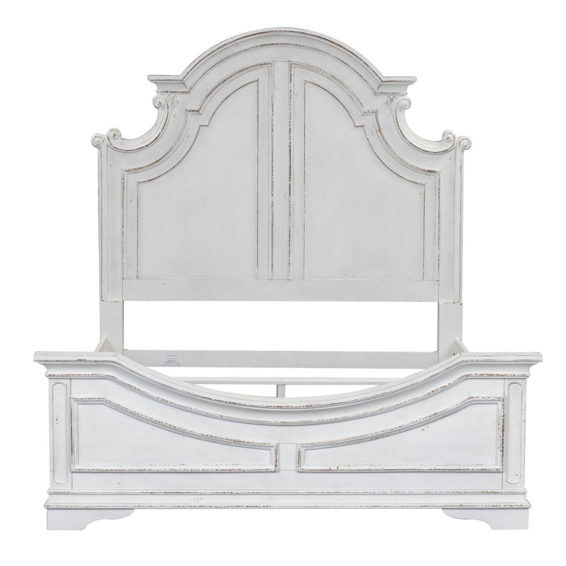 Magnolia Manor King California Panel Bed, Dresser & Mirror, Chest, Night Stand