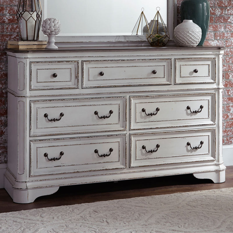 Magnolia Manor 7 Drawer Dresser image