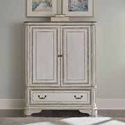 Magnolia Manor Door Chest in Antique White image