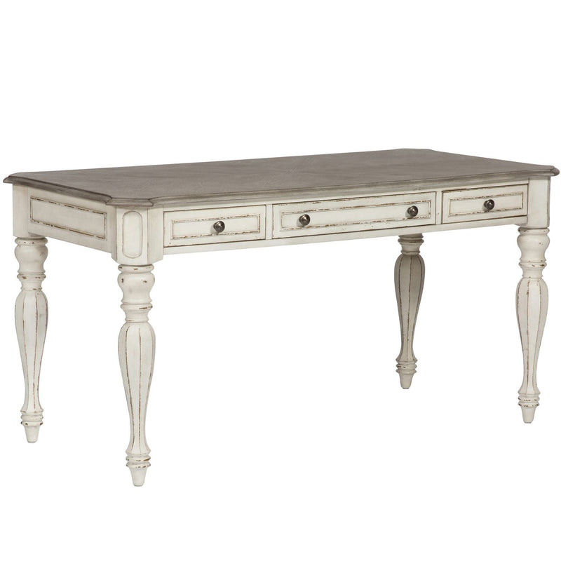 Magnolia Manor 3 Piece Desk & Hutch Set