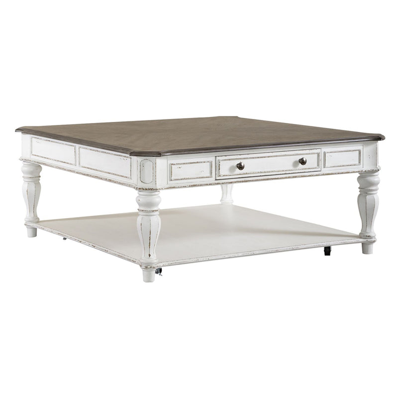 Magnolia Manor Oversized Square Cocktail Table