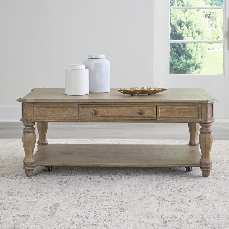 Magnolia Manor Rectangular Cocktail Table image