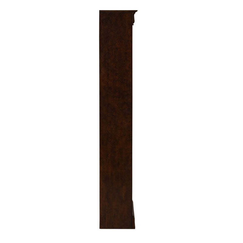 Brayton Manor Jr Executive 72 Inch Bookcase (RTA) in Cognac