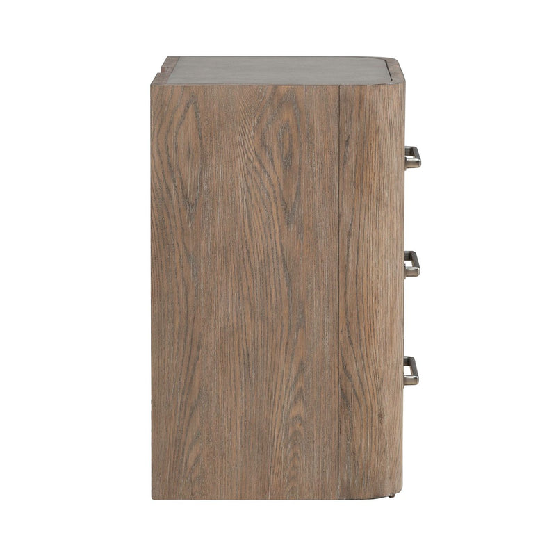 South Bend Nightstand w/ Charging Station in Burnished Clay