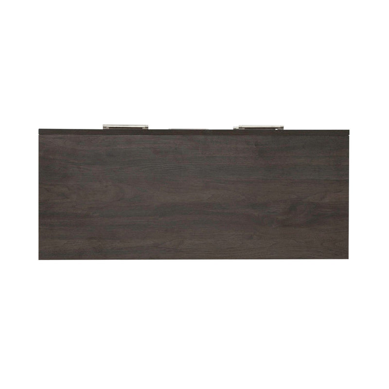 Modern Edge 5 Drawer Chest in Caffe