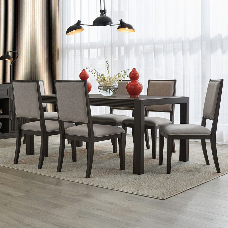 Modern Edge 7 Piece Rectangular Table Set image