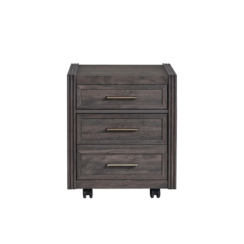 Modern Edge Castered Filing Cabinet