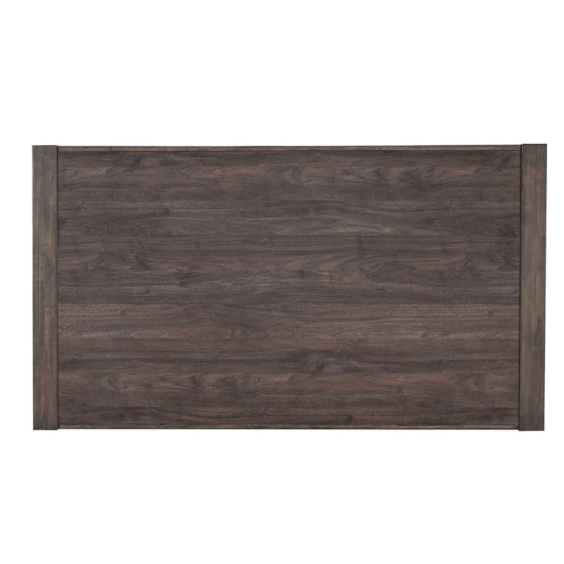 Modern Edge Rectangular Leg Table