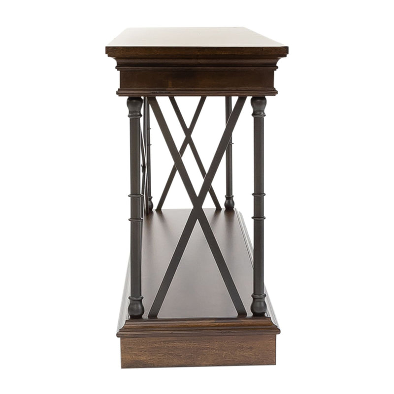 Tribeca Rectangular Sofa Table in Cordovian Brown