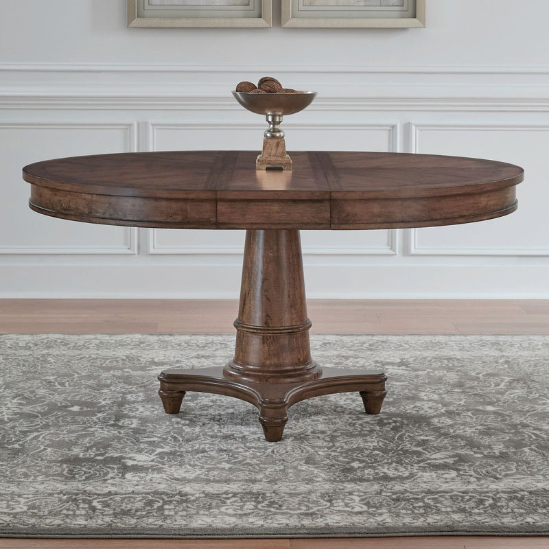 Harrison Heights Pedestal Table Set image
