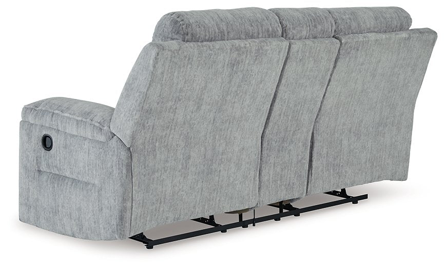 Buntington Reclining Loveseat with Console