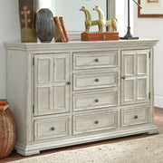 Big Valley 2 Door 6 Drawer Dresser image