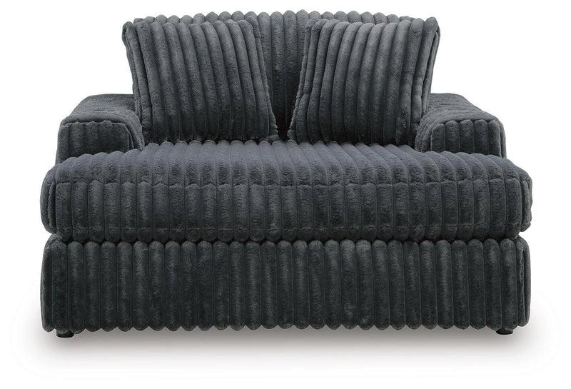 Midnight-Madness Oversized Chaise