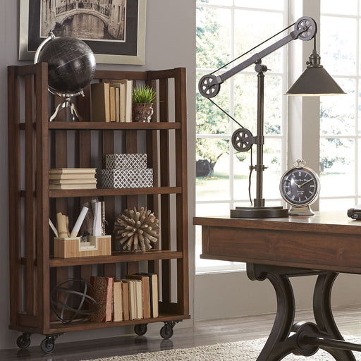 Liberty Arlington House Open Bookcase in Cobblestone Brown image