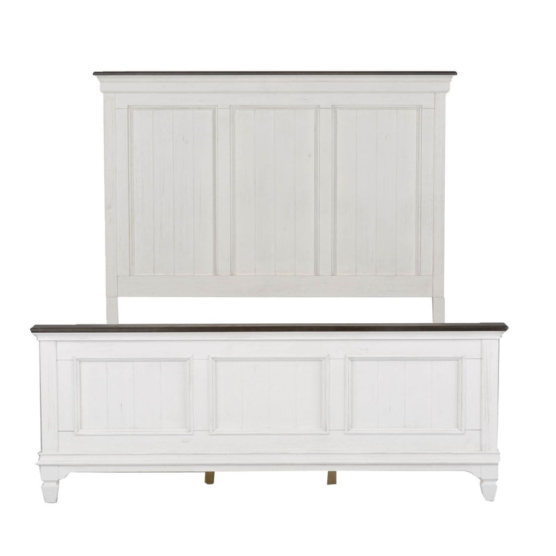 Allyson Park King California Panel Bed, Dresser & Mirror, Chest, Night Stand