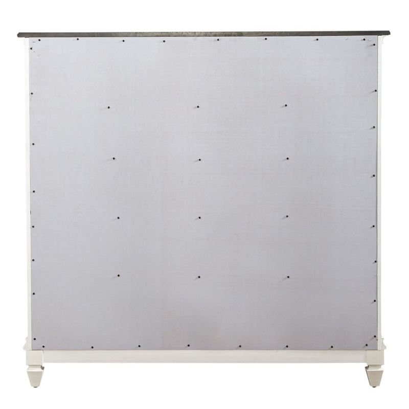 Allyson Park 11 Drawer Chesser in Wirebrushed White
