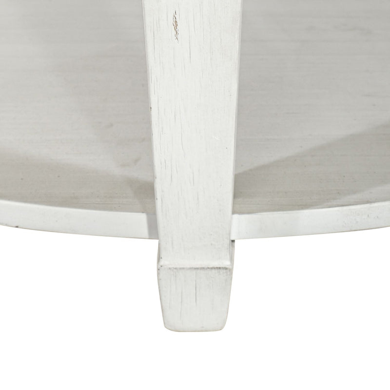 Allyson Park Round Cocktail Table in White