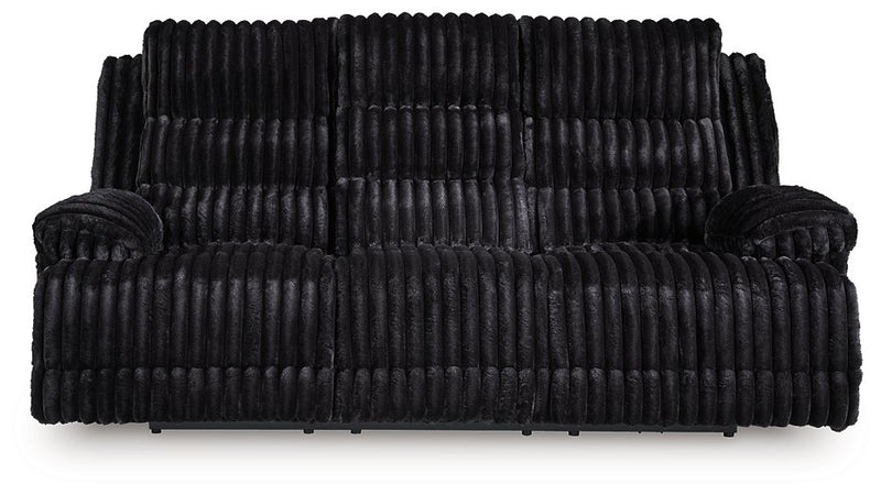 Rhine Falls Power Reclining Sofa with Drop Down Table