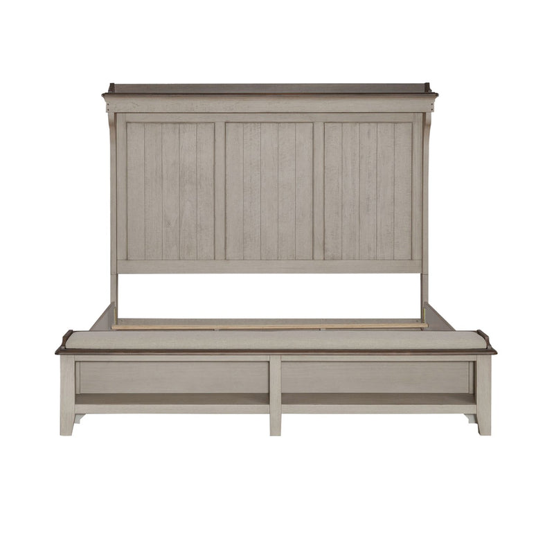 Ivy Hollow King Mantle Storage Bed