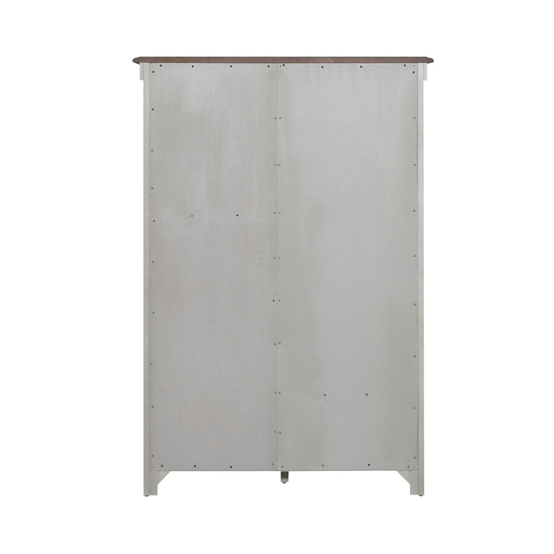 Ivy Hollow Door Chest in Weathered Linen