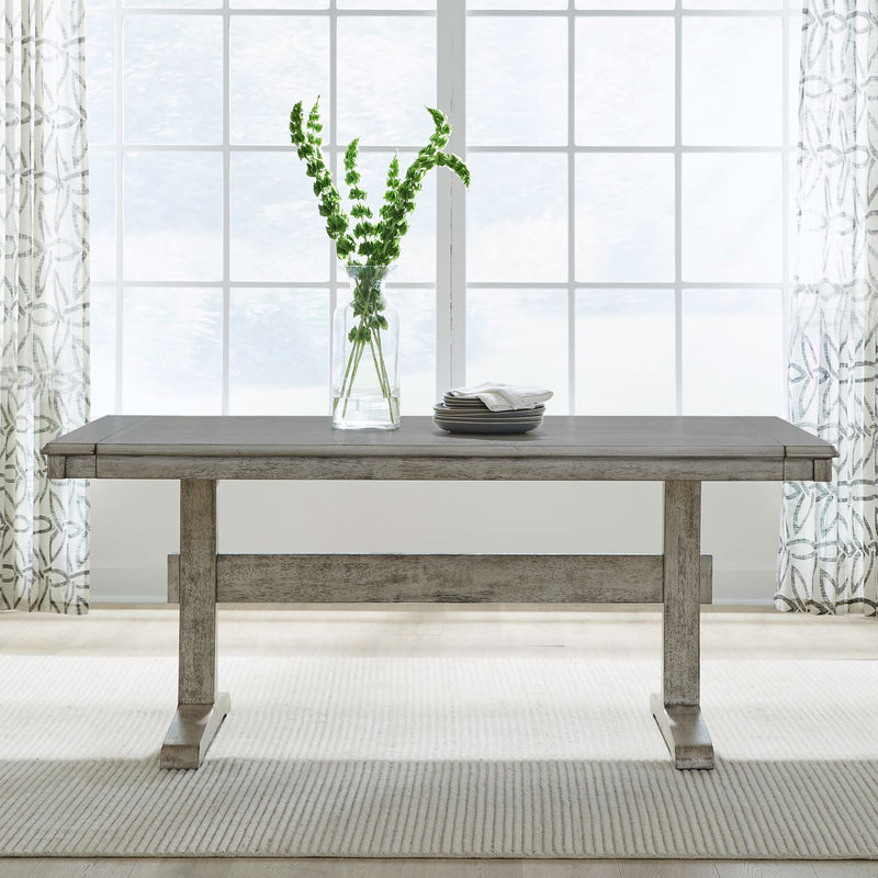 Hallendale Trestle Table Set