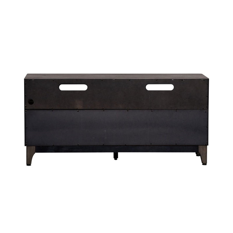 Mercury 47 Inch TV Console in Driftwood Gray