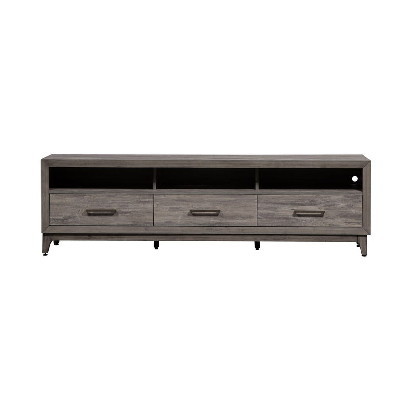 Mercury 62 Inch TV Console in Driftwood Gray